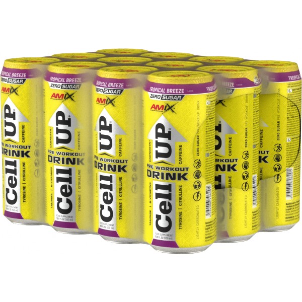 CellUp Pre Workout Drink - 500 ml, meloun pepino 6 CellUp Pre Workout Drink - 500 ml, meloun pepino - Obrázek 6