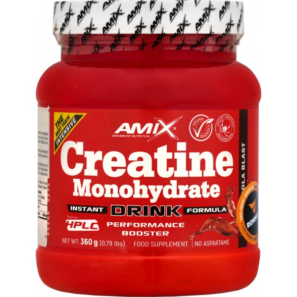 Creatine Monohydrate Drink s příchutěmi - 360 g, citron-limeta 1 Creatine Monohydrate Drink s příchutěmi - 360 g