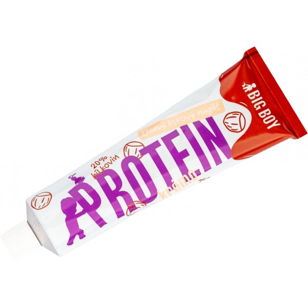 Protein krémo - lískový nugát (tuba) 2 Protein krémo - lískový nugát - tuba