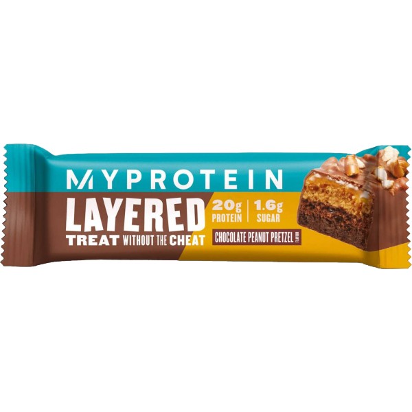 Layered Protein Bar - 60 g, čoko-arašídy-preclík 3 Layered Protein Bar - 60 g, čoko-arašídy-preclík - Obrázek 3