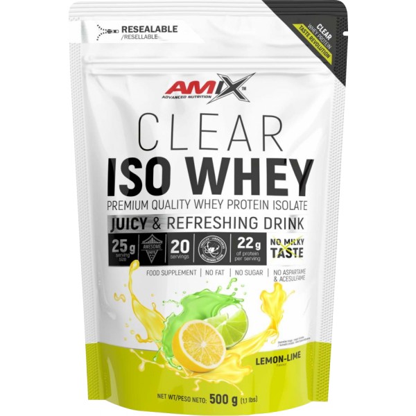 Clear Iso Whey - 500 g, citron-limeta 1 Clear Iso Whey - 500 g