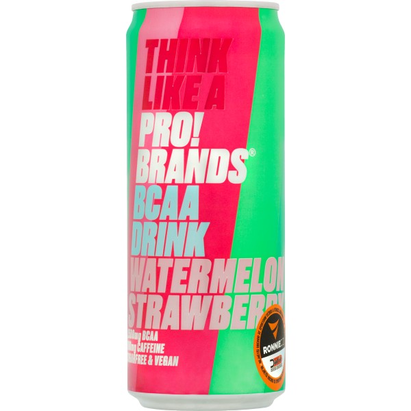 Pro! Brands BCAA Drink - 330 ml, palma beach (jahoda-malina) 6 Pro! Brands BCAA Drink - 330 ml, palma beach (jahoda-malina) - Obrázek 6