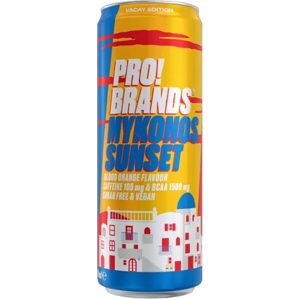 Pro! Brands BCAA Drink - 330 ml, palma beach (jahoda-malina) 4 Pro! Brands BCAA Drink - 330 ml, palma beach (jahoda-malina) - Obrázek 4