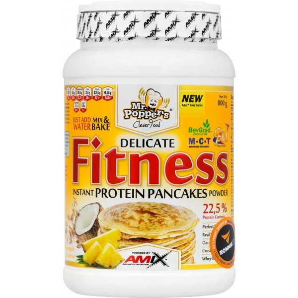 Fitness Protein Pancakes - 800 g, borůvka-jogurt 2 borůvka-jogurt