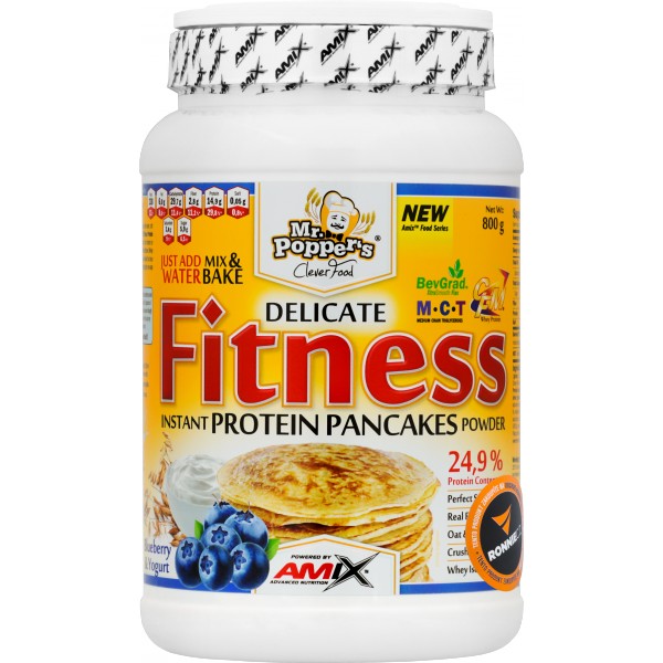 Fitness Protein Pancakes - 800 g, borůvka-jogurt 3 Fitness Protein Pancakes - 800 g, borůvka-jogurt - Obrázek 3