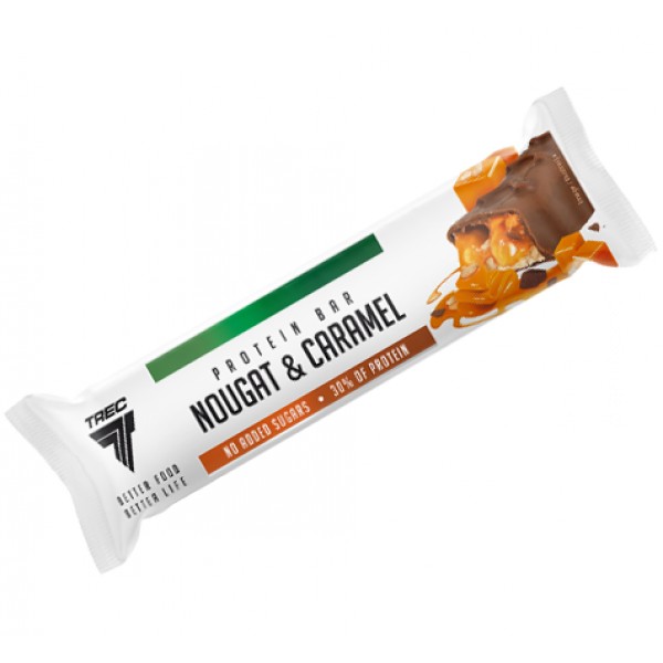 Trec Protein Bar - 49 g, vanilka-karamel 6 Trec Protein Bar - 49 g