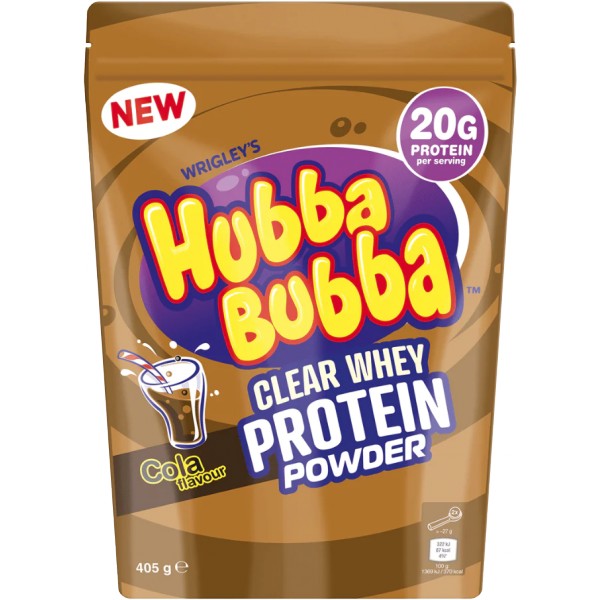 Hubba Bubba Clear Whey Protein Powder - 405 g, modrá malina 3 Hubba Bubba Clear Whey Protein Powder - 405 g, modrá malina - Obrázek 3