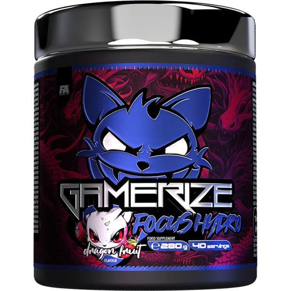 Gamerize Focus Hydro - 280 g, pitahaya 2 mango-marakuja
