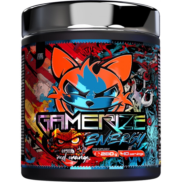 Gamerize Energy - 280 g, červený pomeranč 2 červený pomeranč