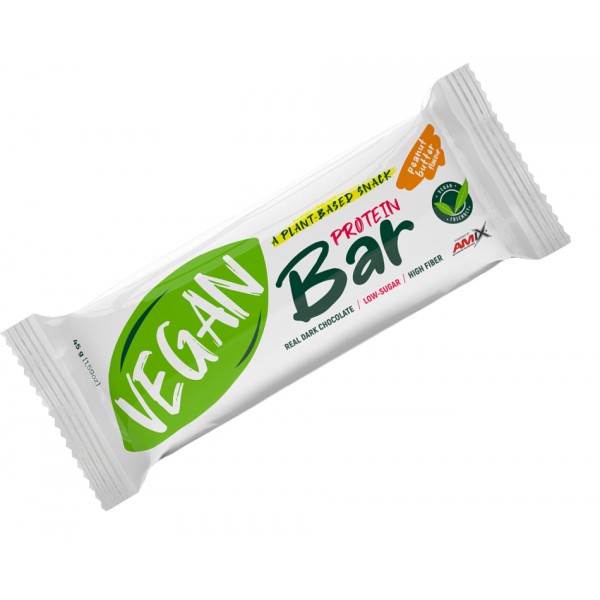 Vegan Protein Bar - 45 g, arašídové máslo 3 Vegan Protein Bar - 45 g, arašídové máslo - Obrázek 3