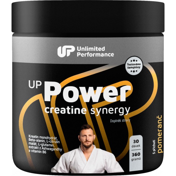 UP Power Creatine Synergy - 360 g, pomeranč 1 UP Power Creatine Synergy - 360 g