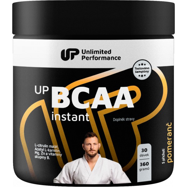 UP BCAA Instant - 360 g, malina 1 UP BCAA Instant - 360 g