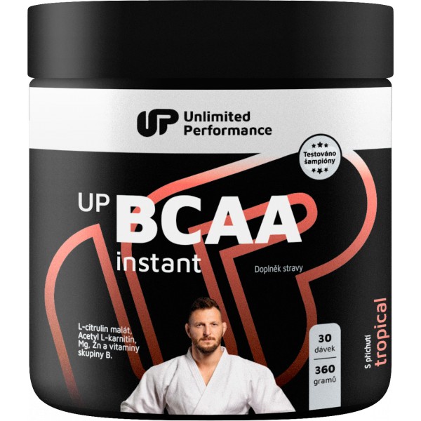 UP BCAA Instant - 360 g, malina 3 UP BCAA Instant - 360 g, malina - Obrázek 3