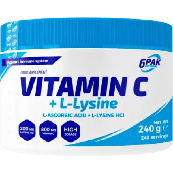 Vitamin C + L-Lysine 1 Vitamin C + L-Lysine