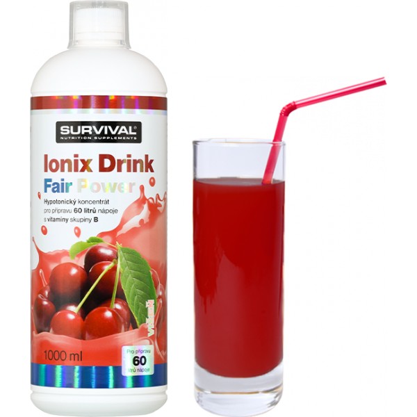 Ionix Drink Fair Power - 1000 ml, meruňka 3 Ionix Drink Fair Power - 1000 ml, meruňka - Obrázek 3