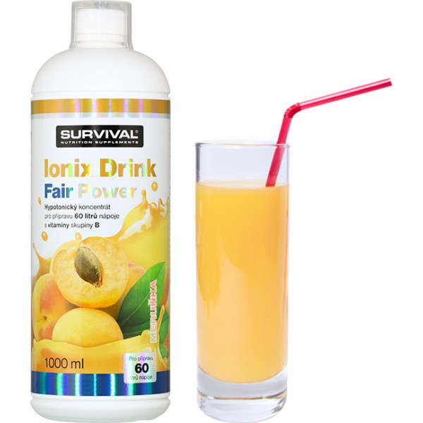 Ionix Drink Fair Power - 1000 ml, meruňka 6 Ionix Drink Fair Power - 1000 ml, meruňka - Obrázek 6