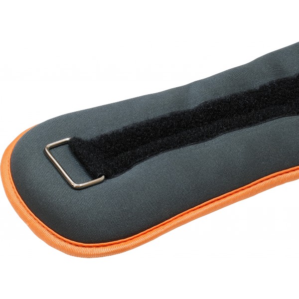 Zátěže na kotník Ankle Weight Ergo - 1 pár, 2 kg - šedo-oranžová 3 Zátěže na kotník Ankle Weight Ergo - 1 pár, 2 kg - šedo-oranžová - Obrázek 3
