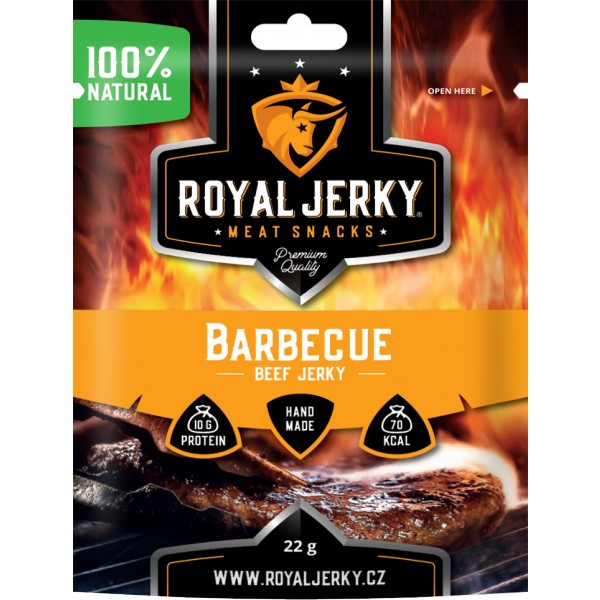 Sušené maso hovězí Royal Jerky - 22 g, original 2 sweet & chilli