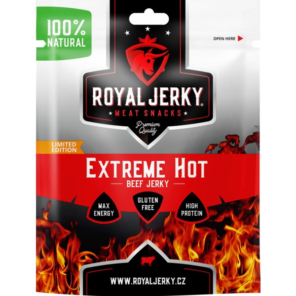 Sušené maso hovězí Royal Jerky - 22 g, original 6 Sušené maso hovězí Royal Jerky - 22 g, original - Obrázek 6