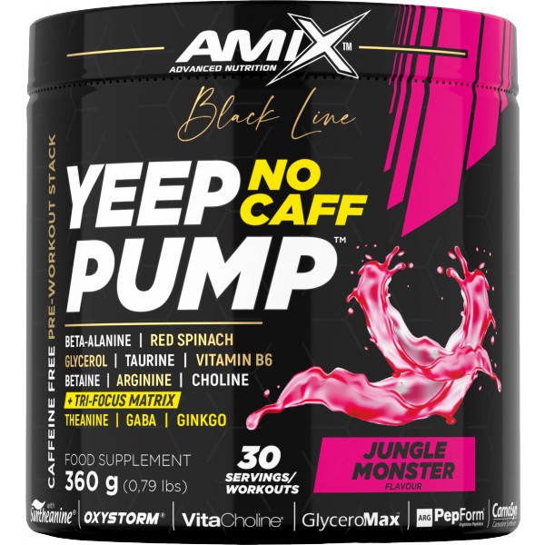 Yeep Pump No Caff - 360 g, jungle monster 1 jungle monster