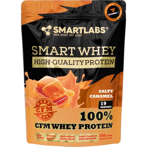 Smart Whey Protein - 750 g, slaný karamel 2 pomeranč-kokos