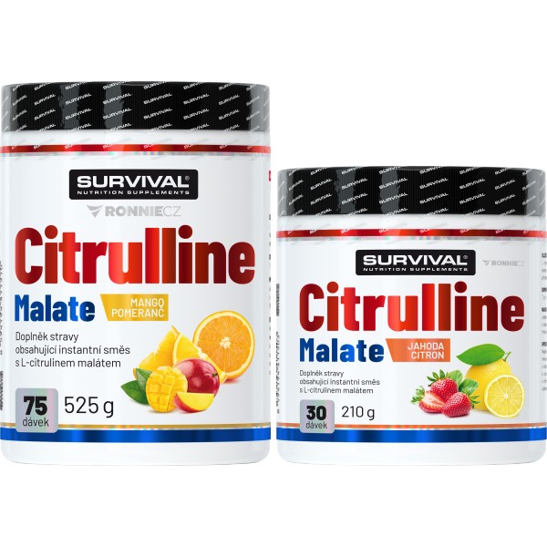 Citrulline Malate - 525 g, mango-pomeranč 5 Citrulline Malate - 525 g, mango-pomeranč - Obrázek 5