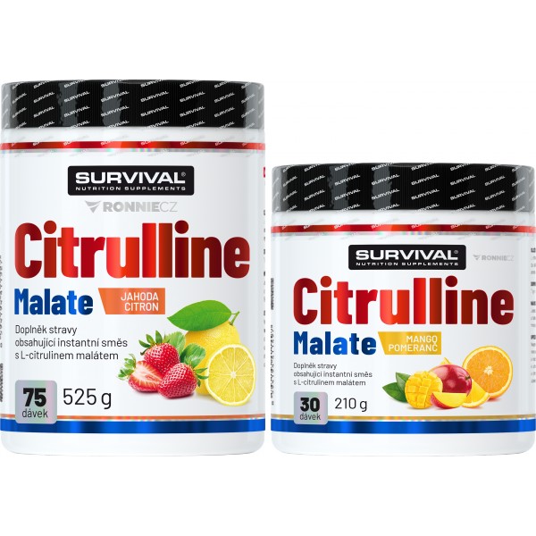 Citrulline Malate - 525 g, mango-pomeranč 6 Citrulline Malate - 525 g, mango-pomeranč - Obrázek 6