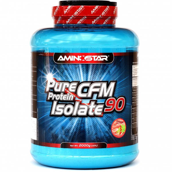 Pure CFM Protein Isolate 90 - 1000 g, jahoda 2 jahoda
