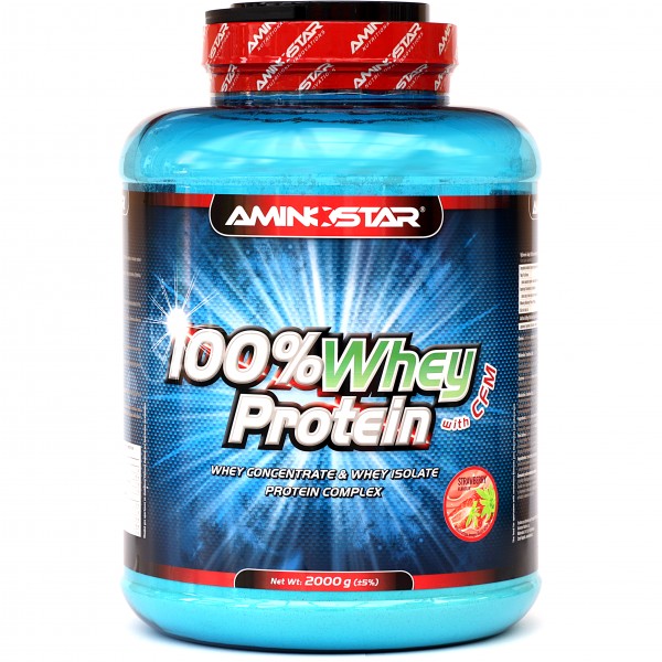 100 % Whey Protein - 2000 g, čokoláda 1 100 % Whey Protein - 2000 g