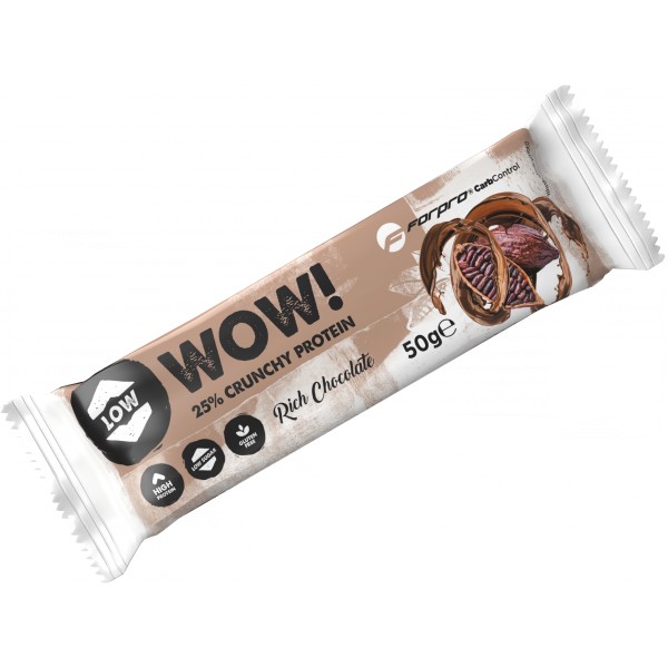 Proteinová křupavá tyčinka Wow! ForPro® - 50 g, vanilka 3 Proteinová křupavá tyčinka Wow! ForPro® - 50 g, vanilka - Obrázek 3