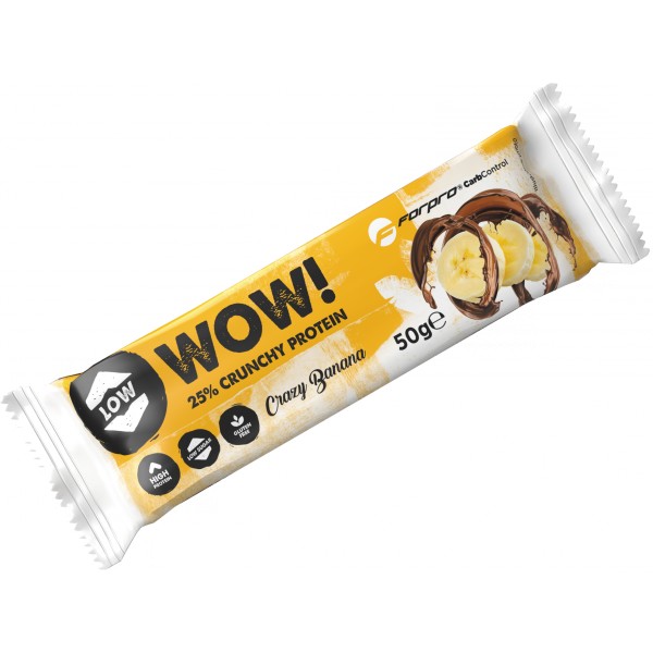 Proteinová křupavá tyčinka Wow! ForPro® - 50 g, vanilka 4 Proteinová křupavá tyčinka Wow! ForPro® - 50 g, vanilka - Obrázek 4