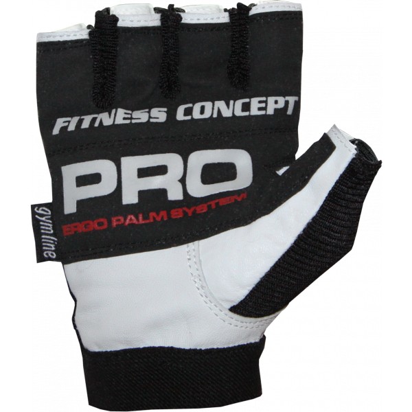 Rukavice Fitness - 1 pár, L - bílo-černé 2 XXL - bílo-černé