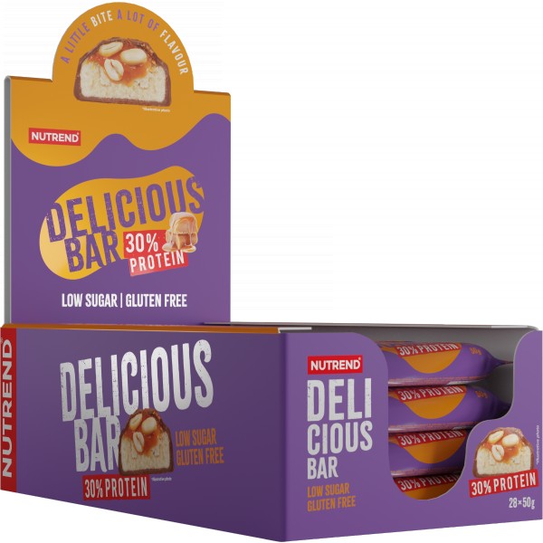 Delicious Bar - 50 g, vanilka-karamel 3 Delicious Bar - 50 g, vanilka-karamel - Obrázek 3