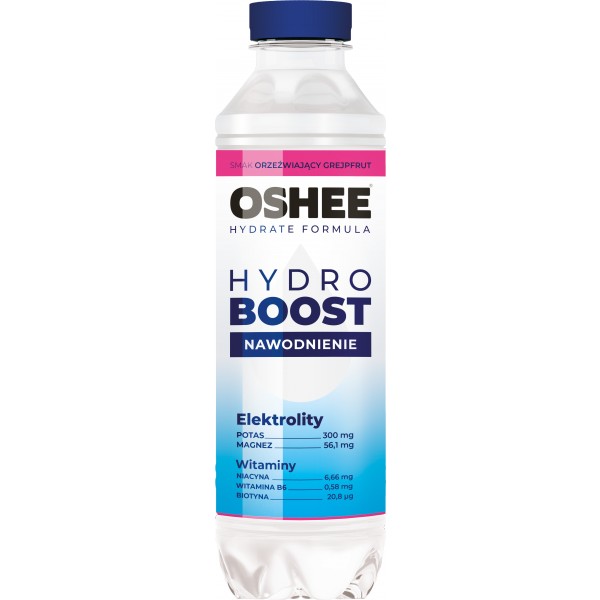 Oshee Hydroboost - 555 ml, citron 2 grep