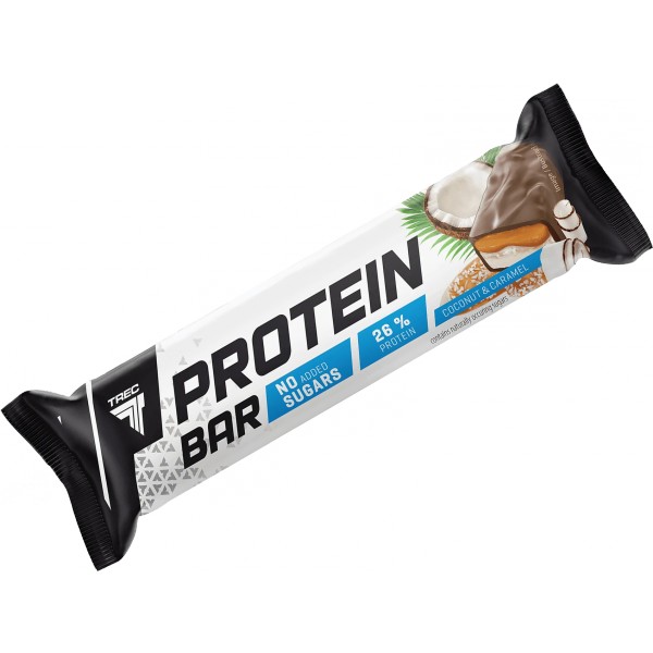 Trec Protein Bar - 49 g, vanilka-karamel 1 Trec Protein Bar - 48 g