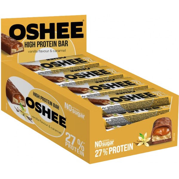 Oshee High Protein Bar - 49 g, vanilka 4 Oshee High Protein Bar - 49 g, vanilka - Obrázek 4