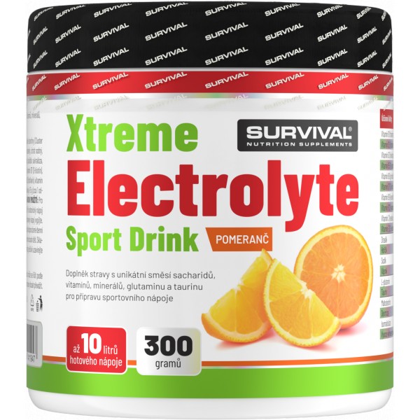 Xtreme Electrolyte Sport Drink - 300 g, citron 1 Xtreme Electrolyte Sport Drink - 300 g