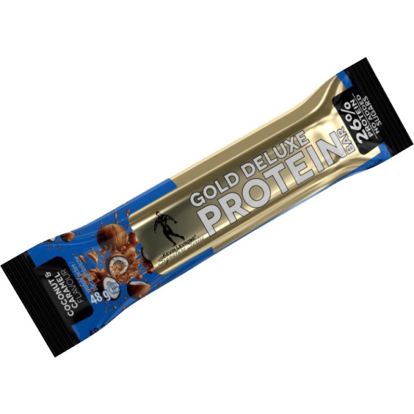 Gold Deluxe Protein Bar - 49 g, vanilka-karamel 2 kokos-karamel