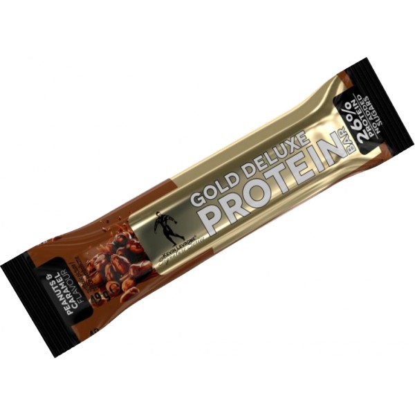 Gold Deluxe Protein Bar - 49 g, vanilka-karamel 3 Gold Deluxe Protein Bar - 49 g, vanilka-karamel - Obrázek 3