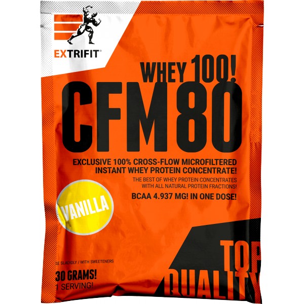 CFM Instant Whey 80 - 30 g, jahoda 6 CFM Instant Whey 80 - 30 g, jahoda - Obrázek 6