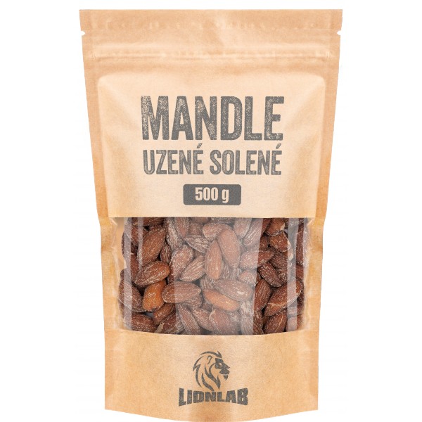 Mandle uzené solené - 1000 g 2 Mandle uzené solené - 1000 g - Obrázek 2